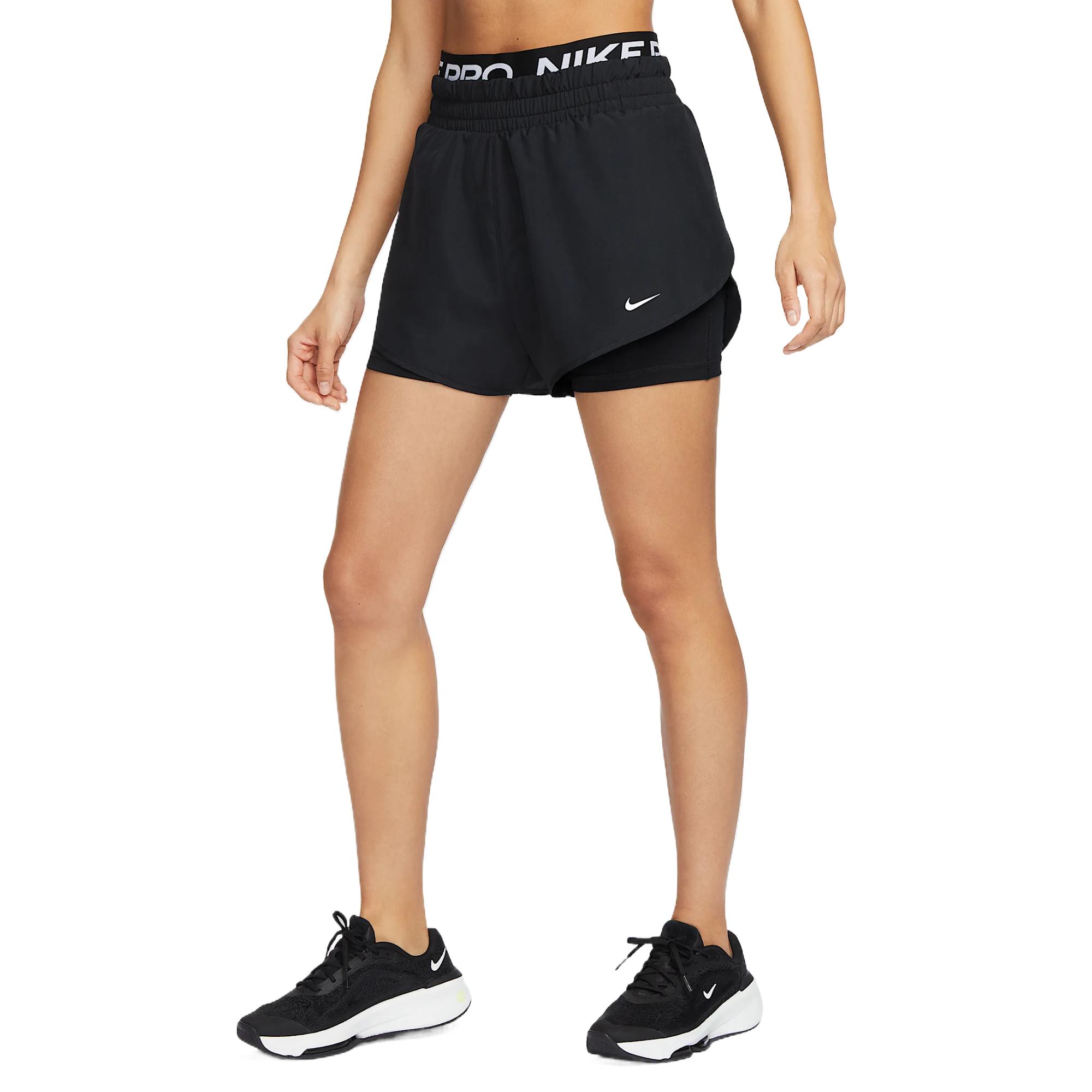 Женские спортивные шорты Dri Fit Nike, черный — фото 4
