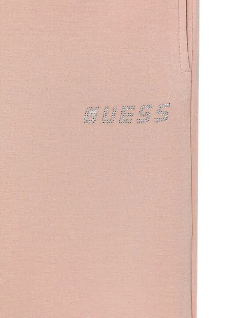Брюки на эластичном поясе GUESS Kids, розовый — фото 3