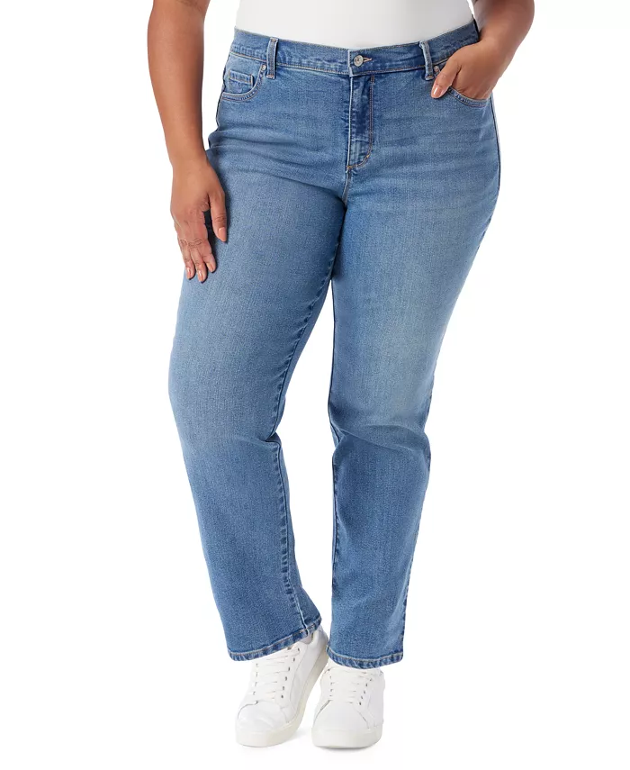 

Джинсы Amanda Jean больших размеров, в вариантах Regular и Short Gloria Vanderbilt, синий