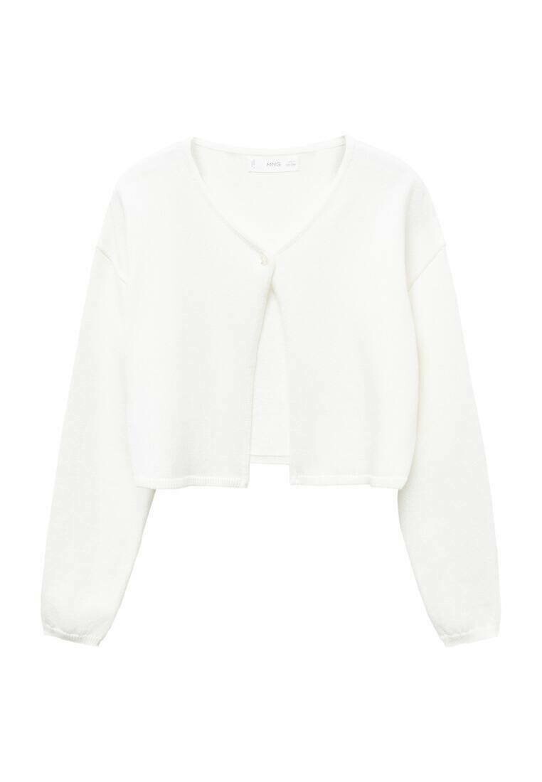 

Кардиган MAIA Mango Kids, цвет cremeweiß