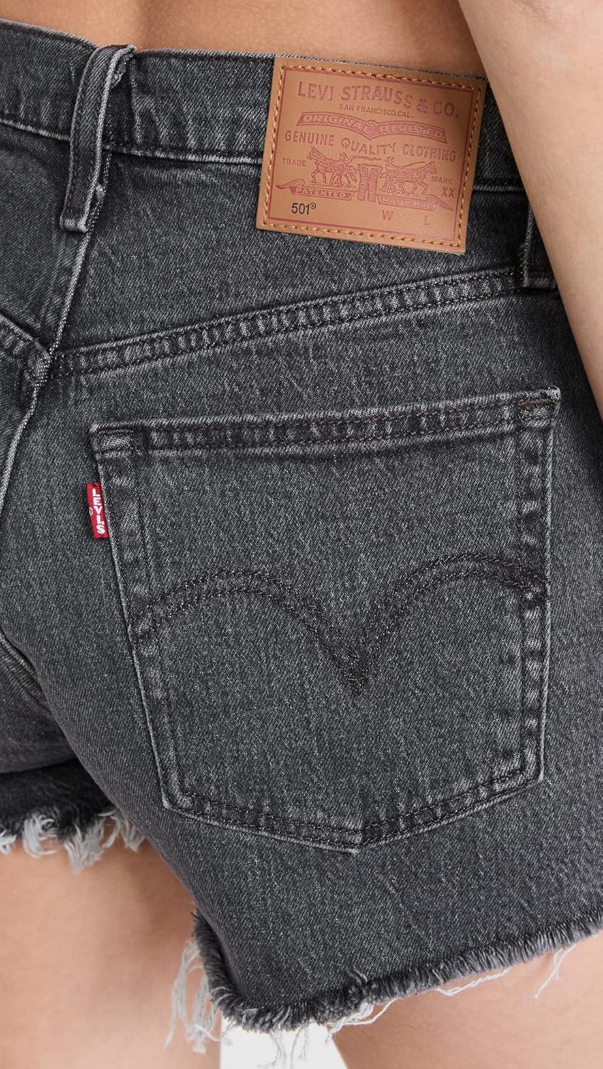 Женские шорты Levi's Premium 501 Original (также доступны в версии Plus), Cabo Rise - Black — фото 3