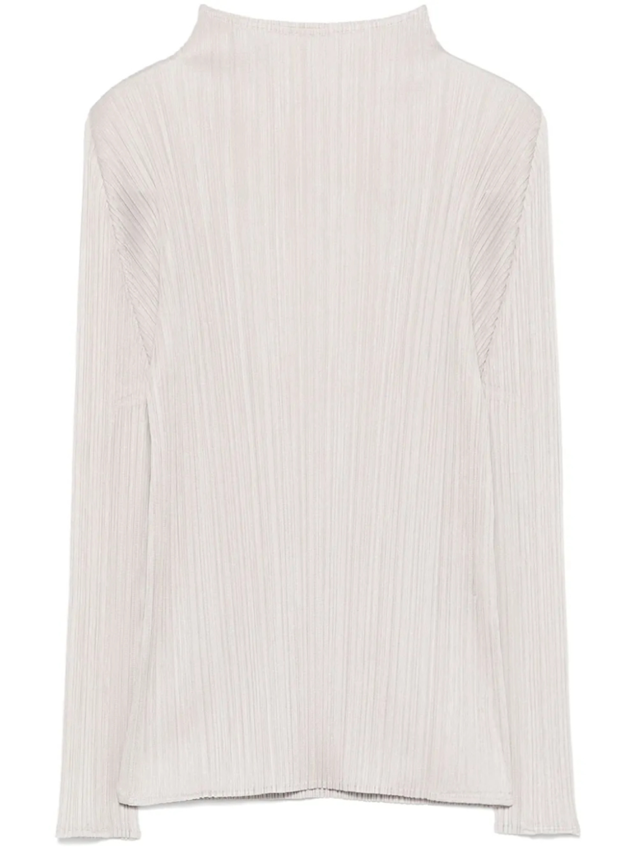 

Pleats Please Issey Miyake плиссированный топ, нейтральный