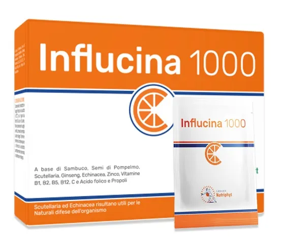 

Influcina 1000 Добавка для иммунной защиты 14 пакетиков Nutriphyt