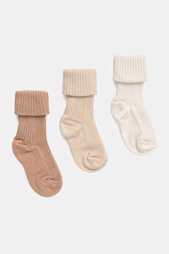 

Детские носки 3 пары United Colors Of Benetton, бежевый