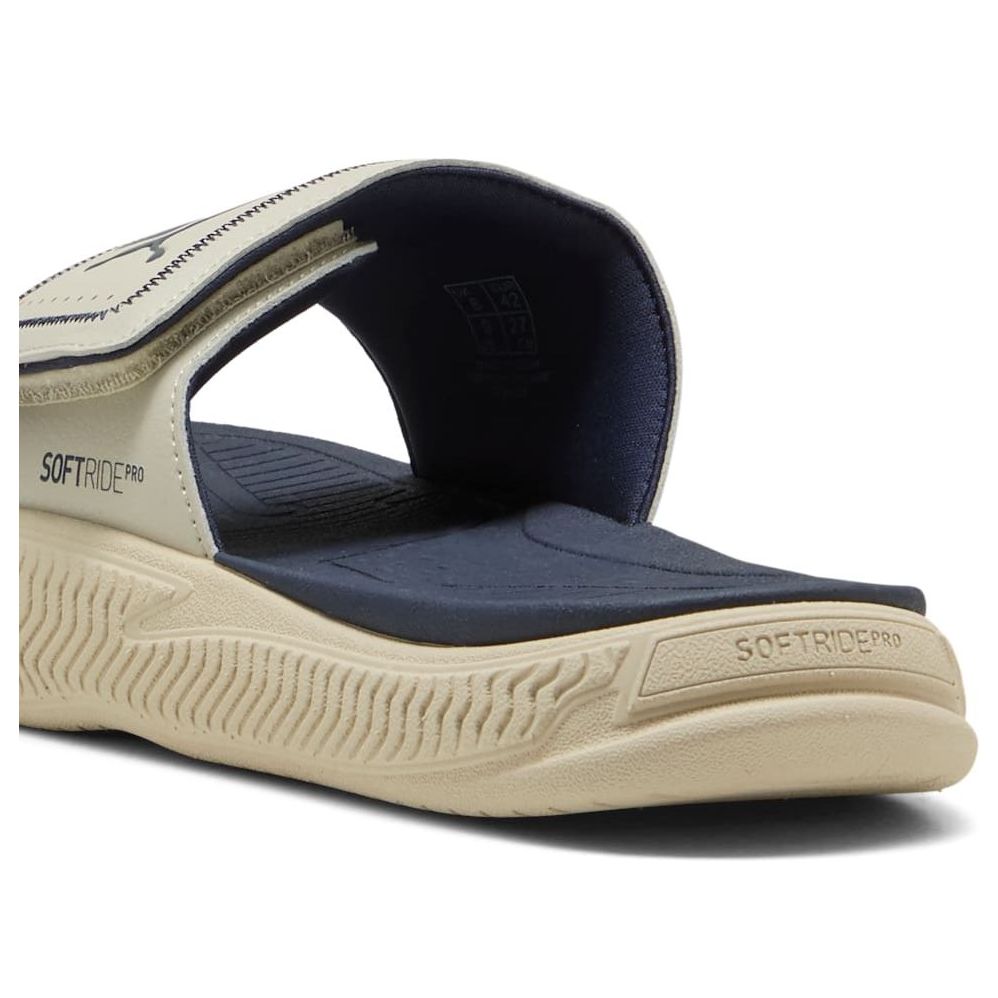 Тапочки Puma SoftridePro Slide 24 V, коричневый цвет — фото 4