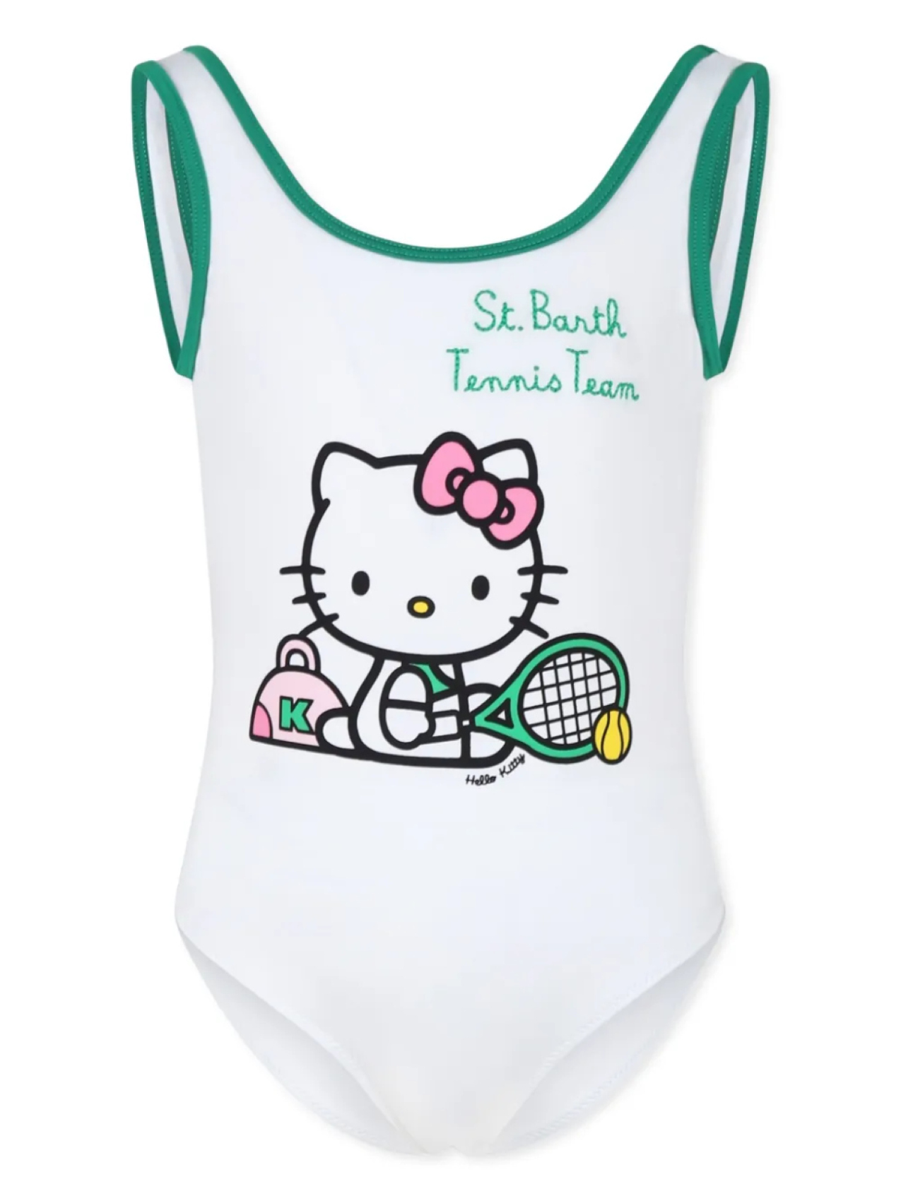

MC2 Saint Barth Kids купальник Hello Kitty, белый