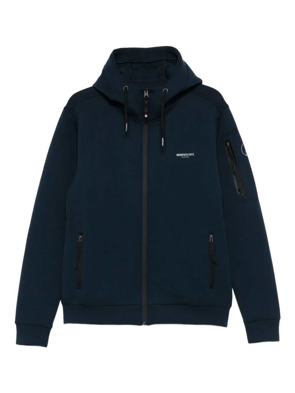 

Худи на молнии Murphy&Nye, синий