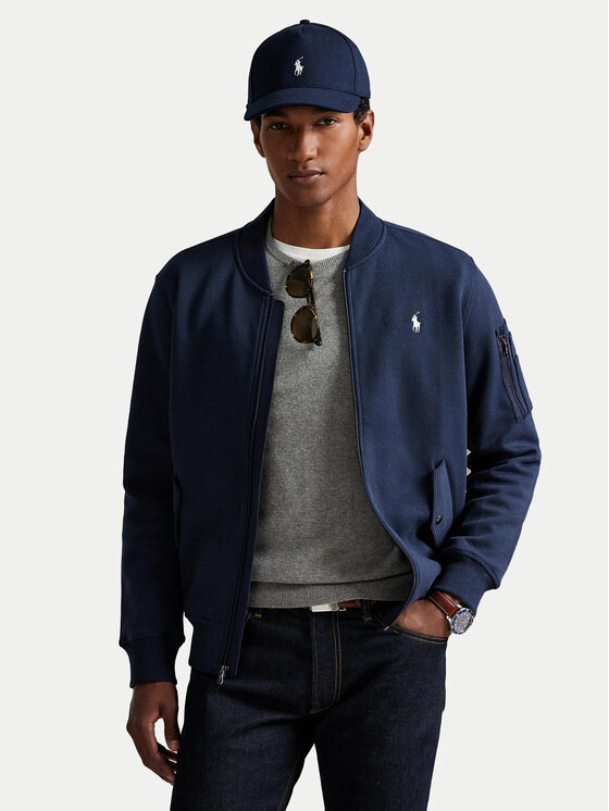 

Свитшот regular fit 710980339001 Polo Ralph Lauren, синий