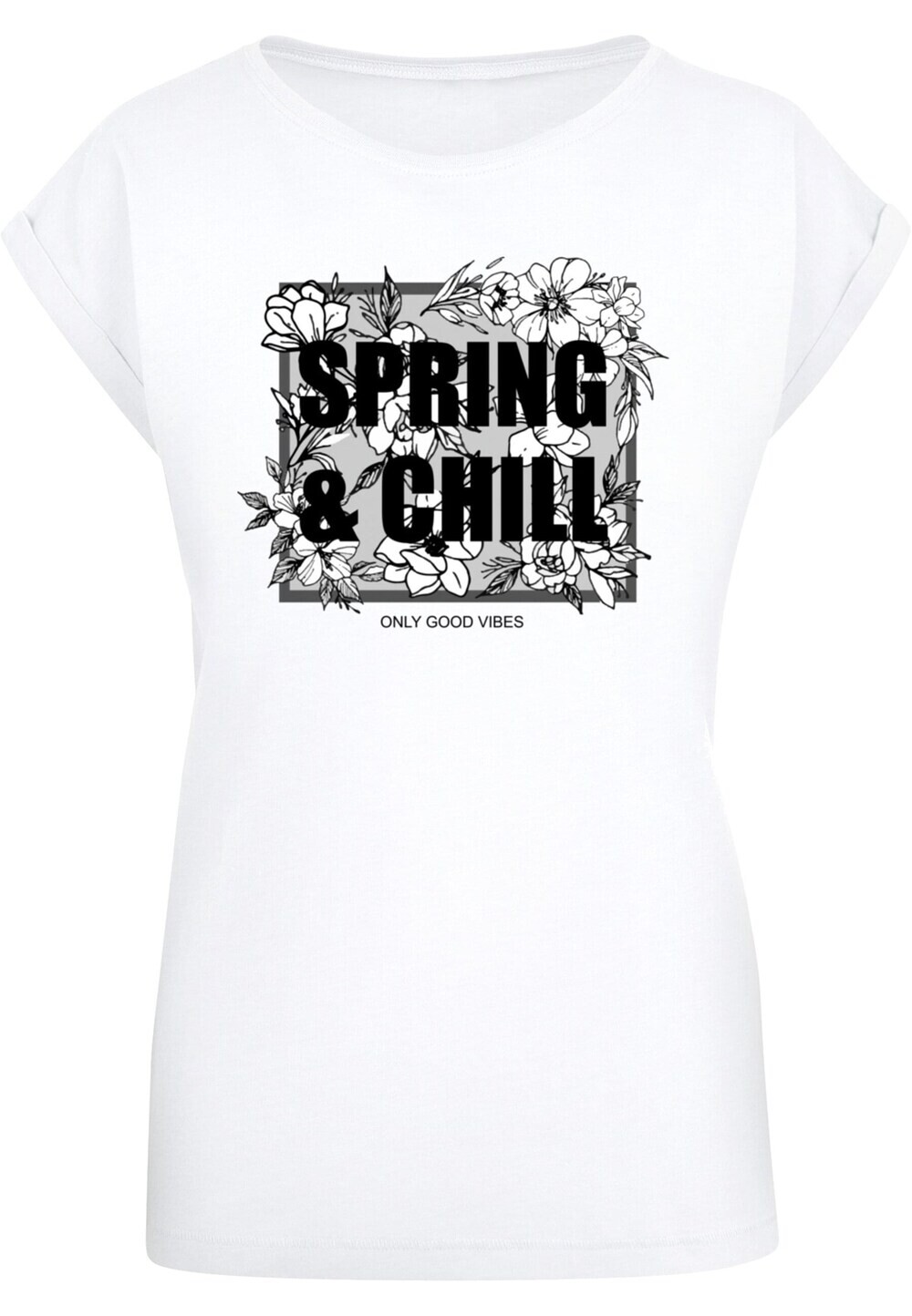 

Рубашка Merchcode Spring And Chill, белый