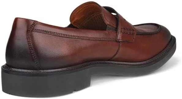 Мужские лоферы ECCO Metropole London 525654 Penny Loafer, Cognac — фото 4