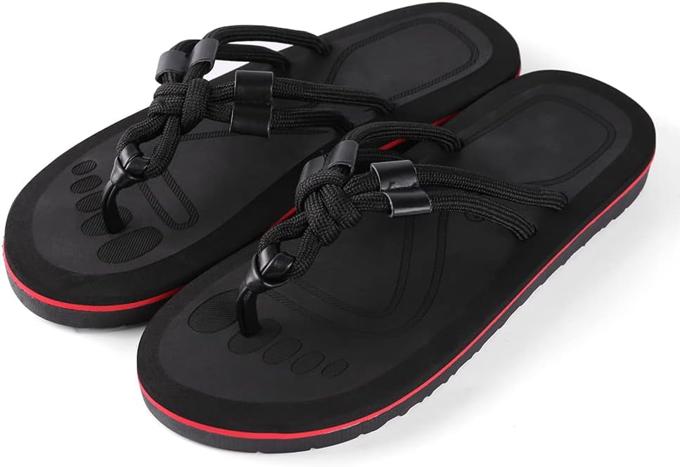 

Мужские современные вьетнамки Zori, сандалии с ремешком между пальцами, унисекс, пляжные сандалии, удобная обувь для мужчин Bpc, черный