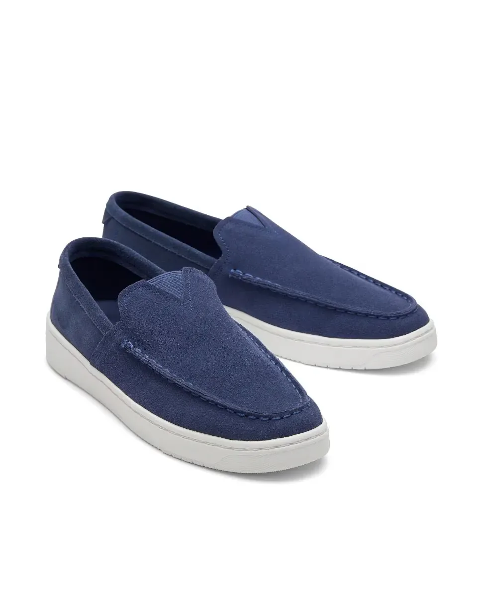 Мужские лоферы Trvl Lite Loafer из замши Toms, синий — фото 3