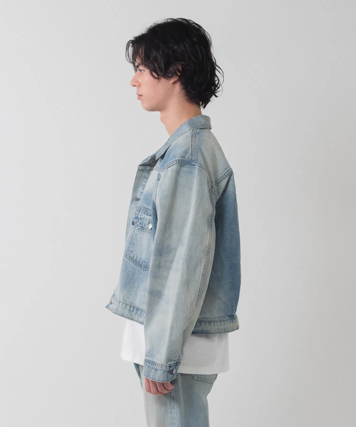 Джинсовая куртка Levi's BLUETAB™ TYPE I Trucker Jacket, светло-индиговый — фото 4