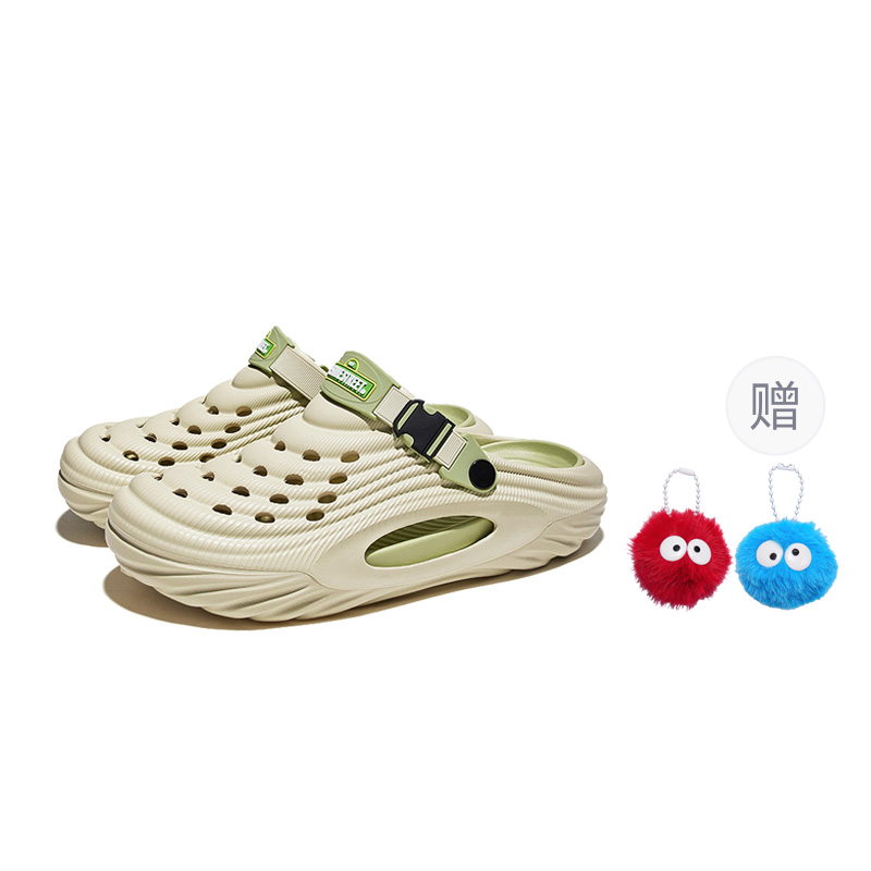 

SESAME STREET Клоги унисекс светло-зелёные с подвеской, цвет Light Green (Includes 1 Random Pendant)