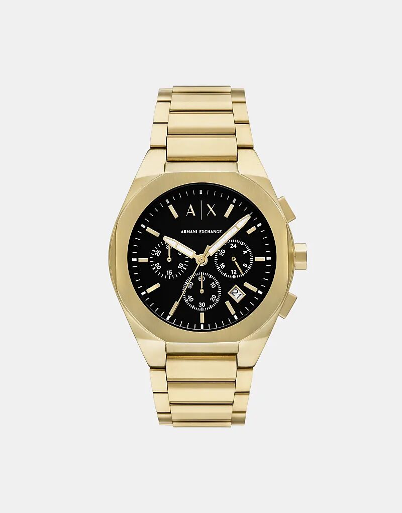 

Часы Armani Exchange Chronograph из нержавеющей стали золотистого оттенка в золоте
