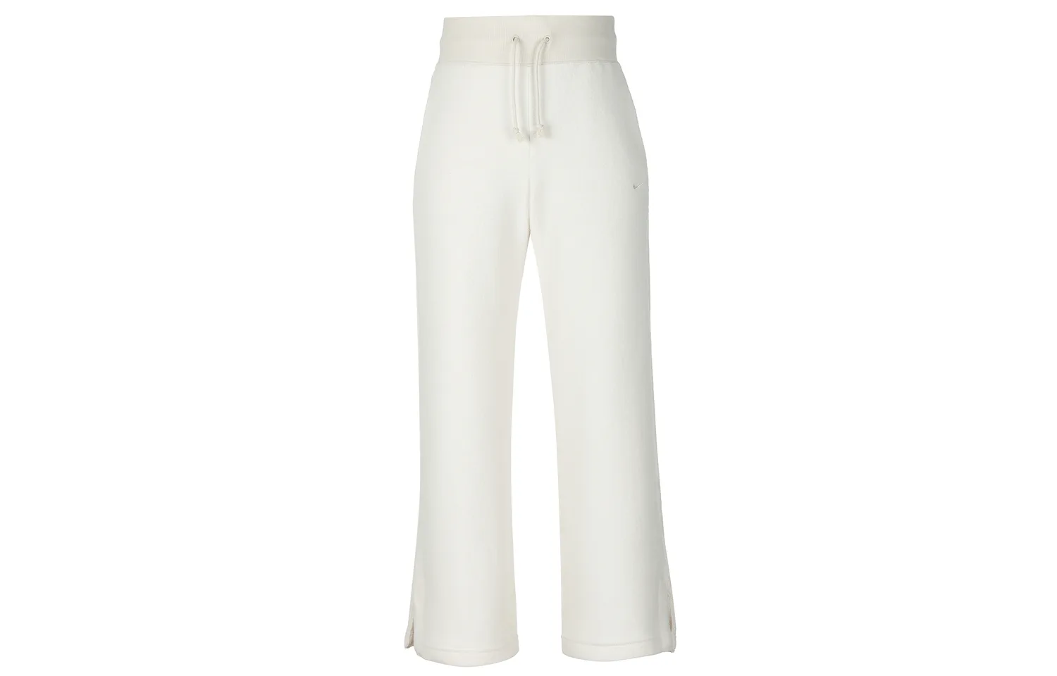 Nike Спортивные брюки флисовые casual женские ecru