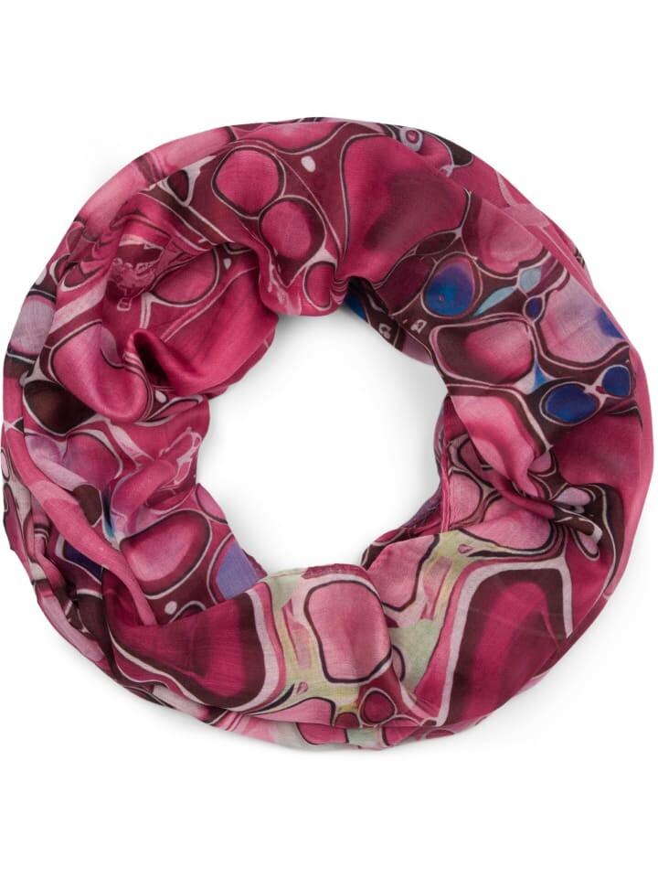 

Шарф styleBREAKER Schlauch, цвет bordeaux-pink