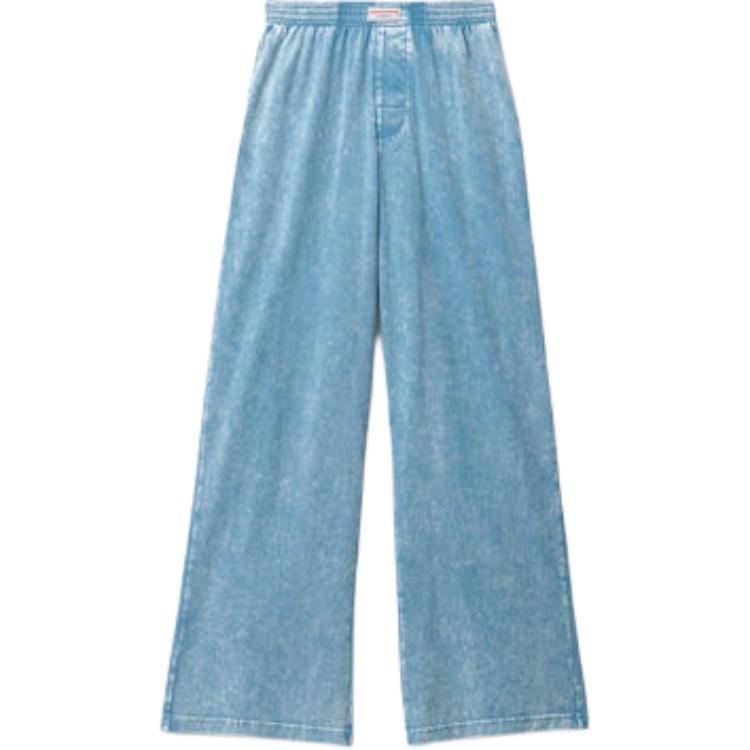 

Повседневные брюки унисекс синие Alexander Wang