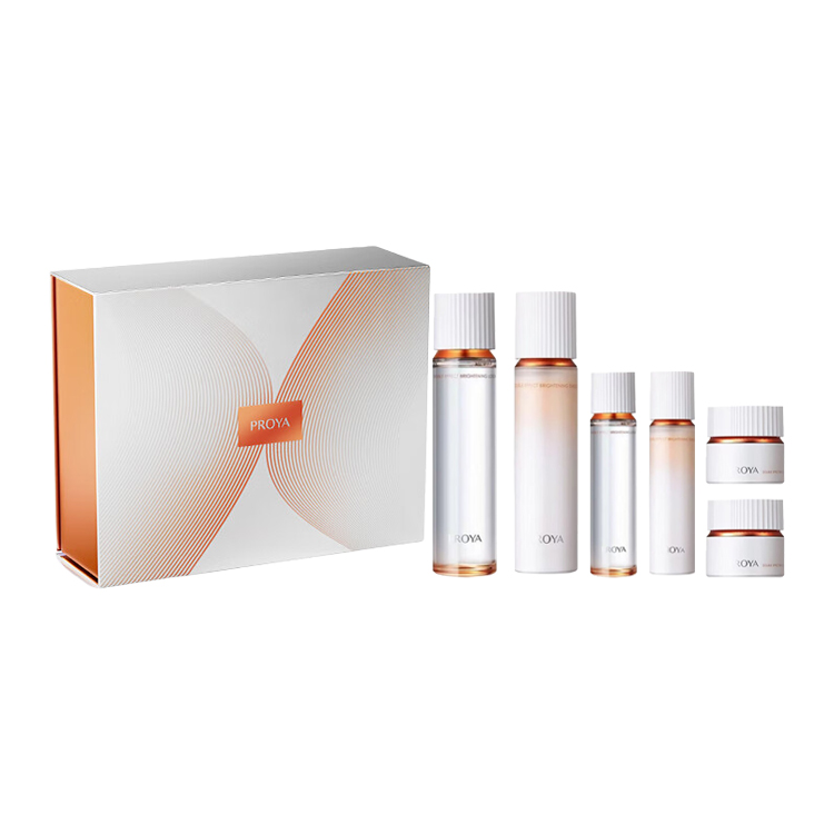 PROYA Набор для ухода за кожей Dual Action Toner, Emulsion & Cream успокаивающий и осветляющий 2 0 шесть предметов — фото 2