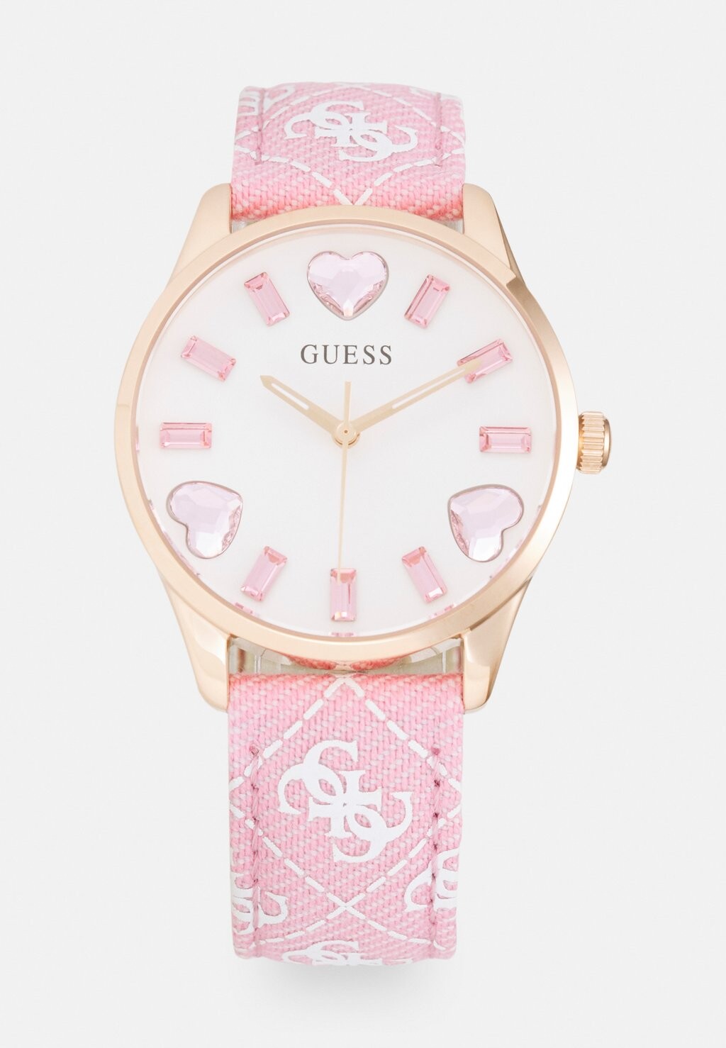 

Часы CANDY HEARTS Guess, цвет pink