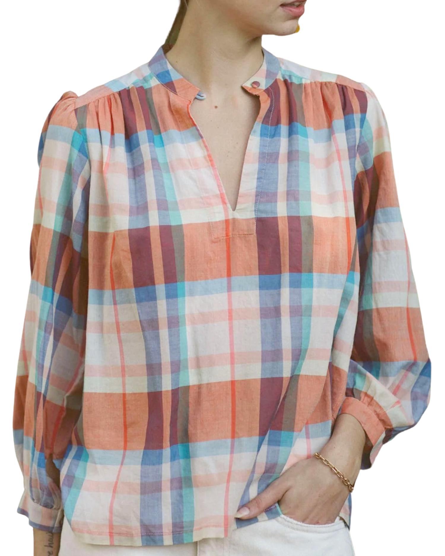 

Блузка Бейли в клетку Market TROVATA, цвет market plaid