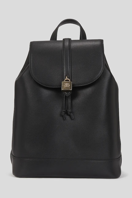 

Кожаный рюкзак Karl Lagerfeld, черный