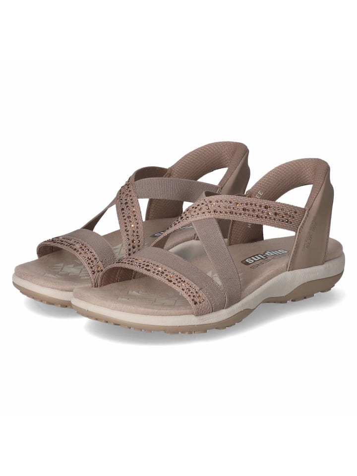 Классические сандалии Skechers, коричневый