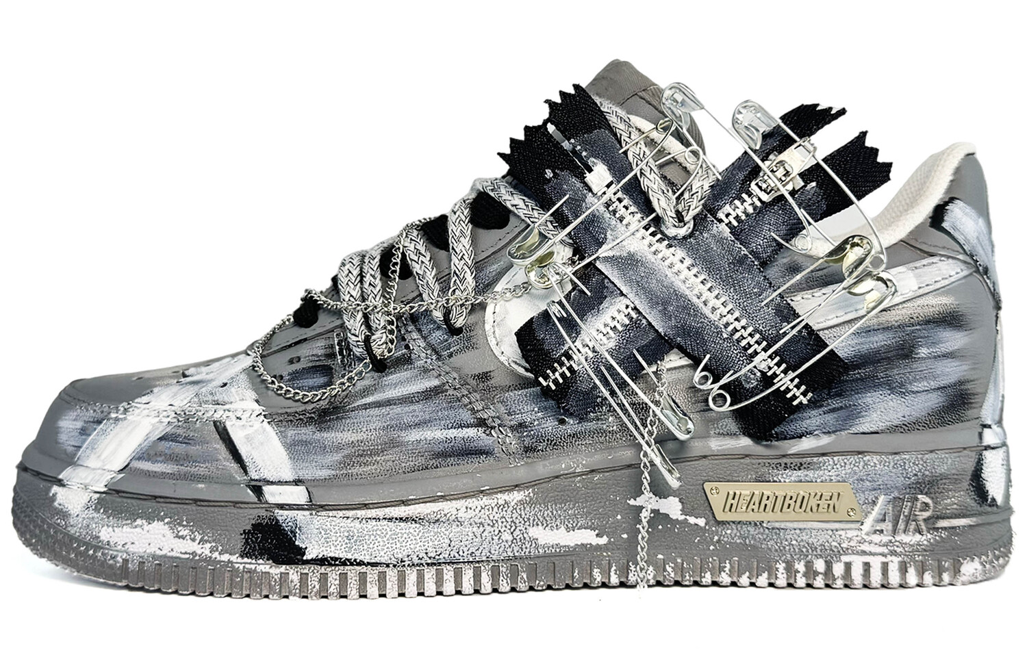 

Мужские кроссовки для скейтбординга Nike Air Force 1, Dark Gray