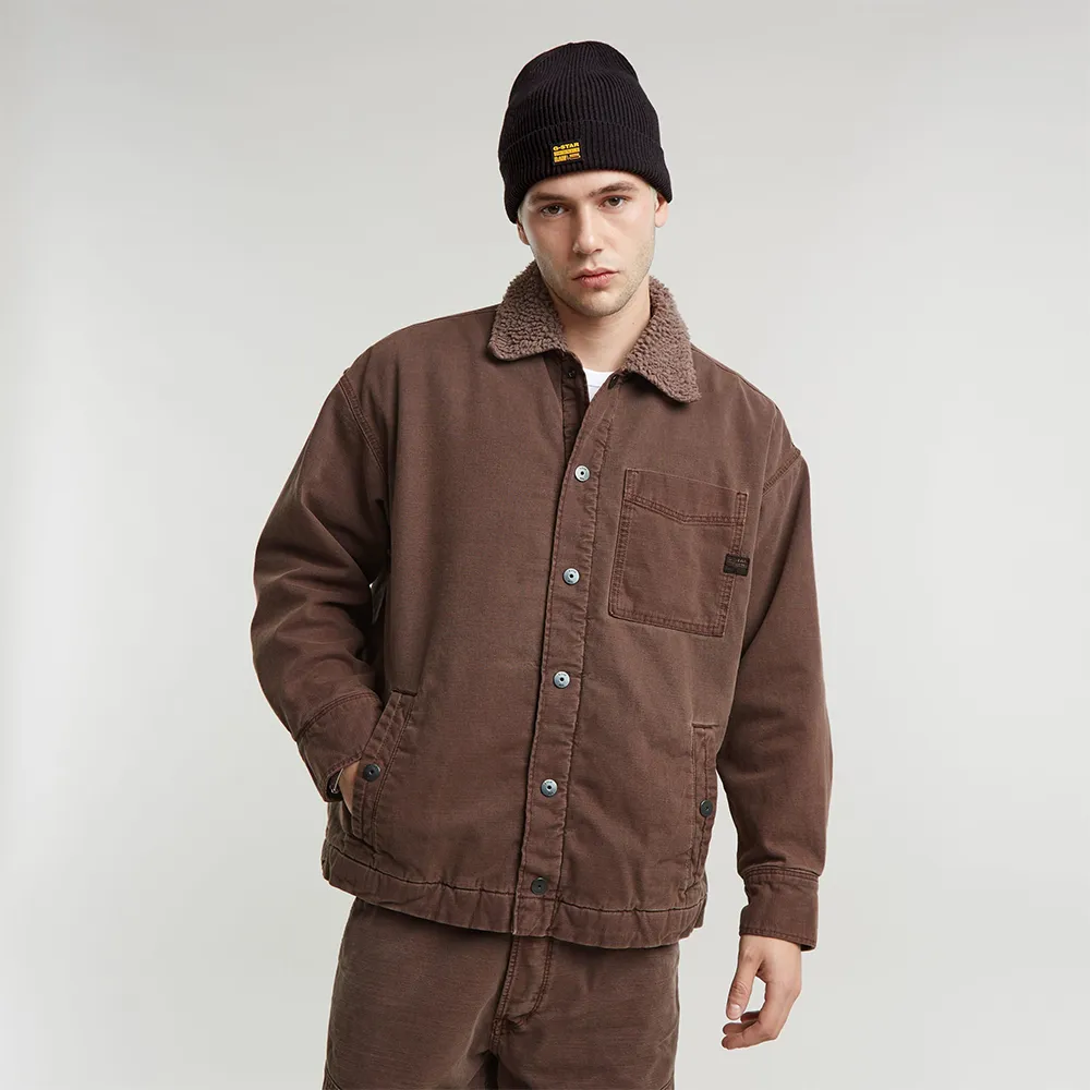 

Куртка G-Star Boxy Fit, коричневый