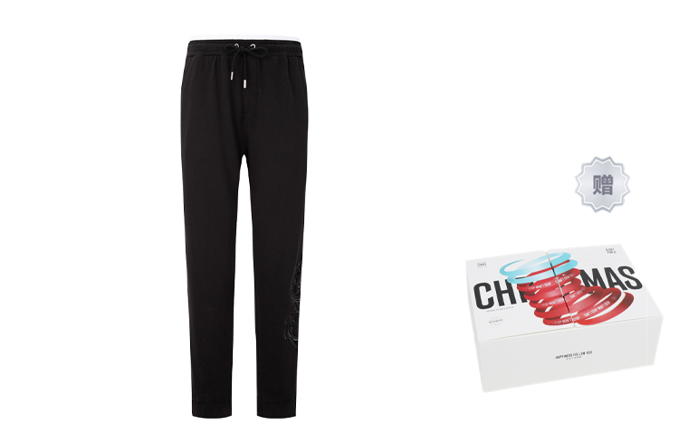 

Брюки CALVIN KLEIN Year Of The Dragon Limited Series Casual Pants Gift Box Set Unisex Space Black