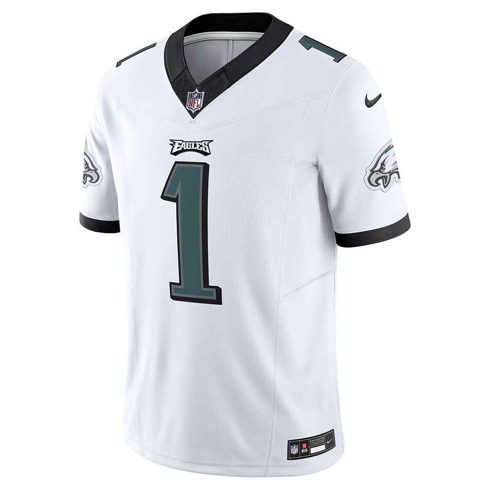 Мужские кроссовки Nike Jalen Hurts White Philadelphia Eagles Vapor F. Ограниченный Джерси, цвет Eag White — фото 3