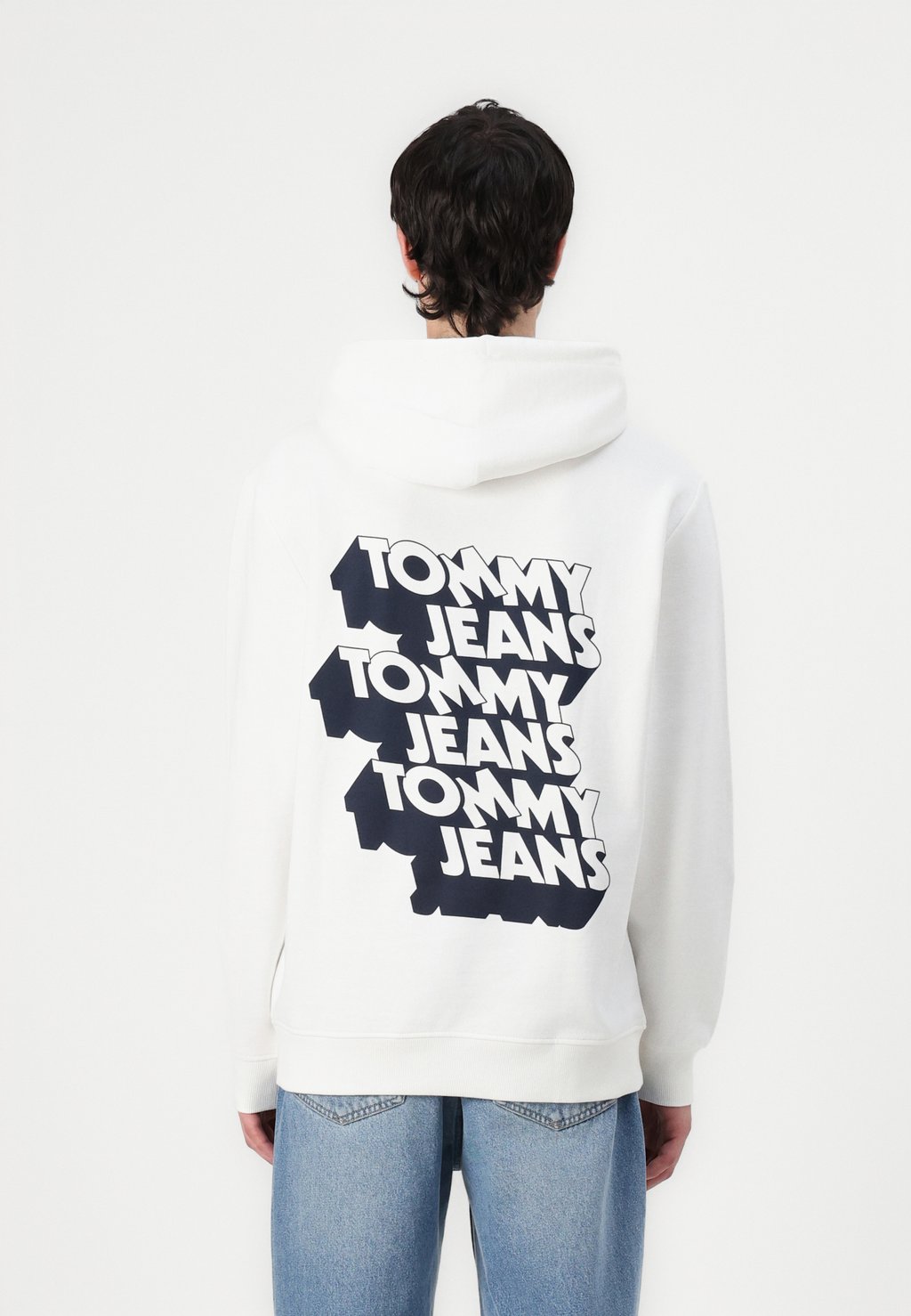 

Толстовка с капюшоном STACK BACK LOGO HOODIE - Sweatshirt Tommy Jeans, кремовый