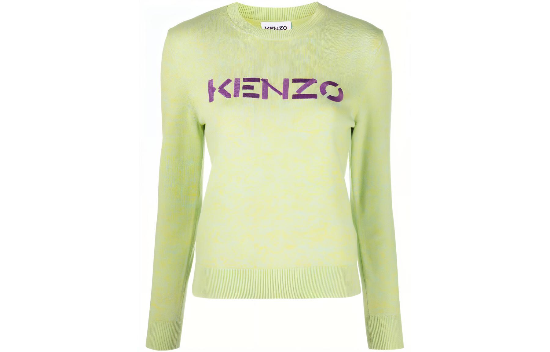 

KENZO SS22 Женский свитер зеленого цвета
