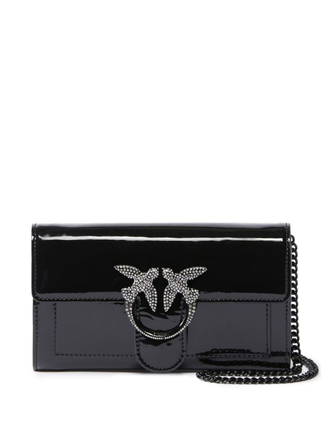 

PINKO кошелек Love One на цепочке, черный