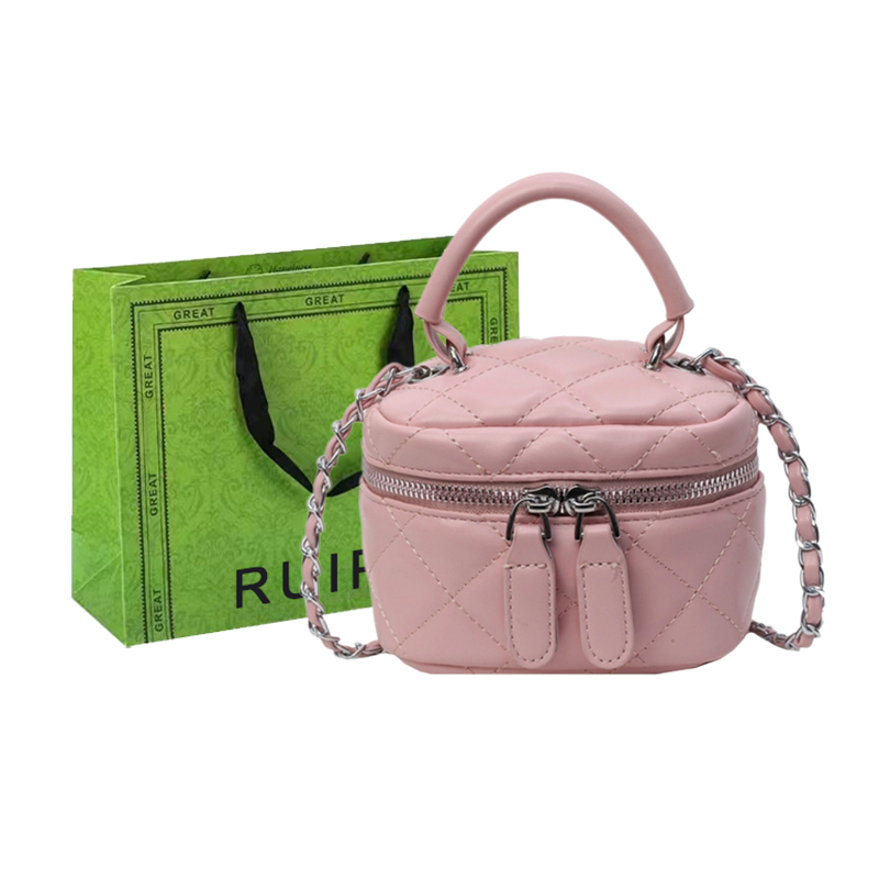 

RUIPAI Женская сумка через плечо, Pink+White Shopping Bag