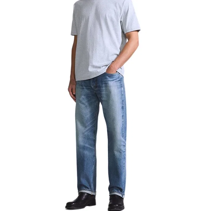 Джинсы Regular Fit Straight Levis, Dark Blue — фото 4