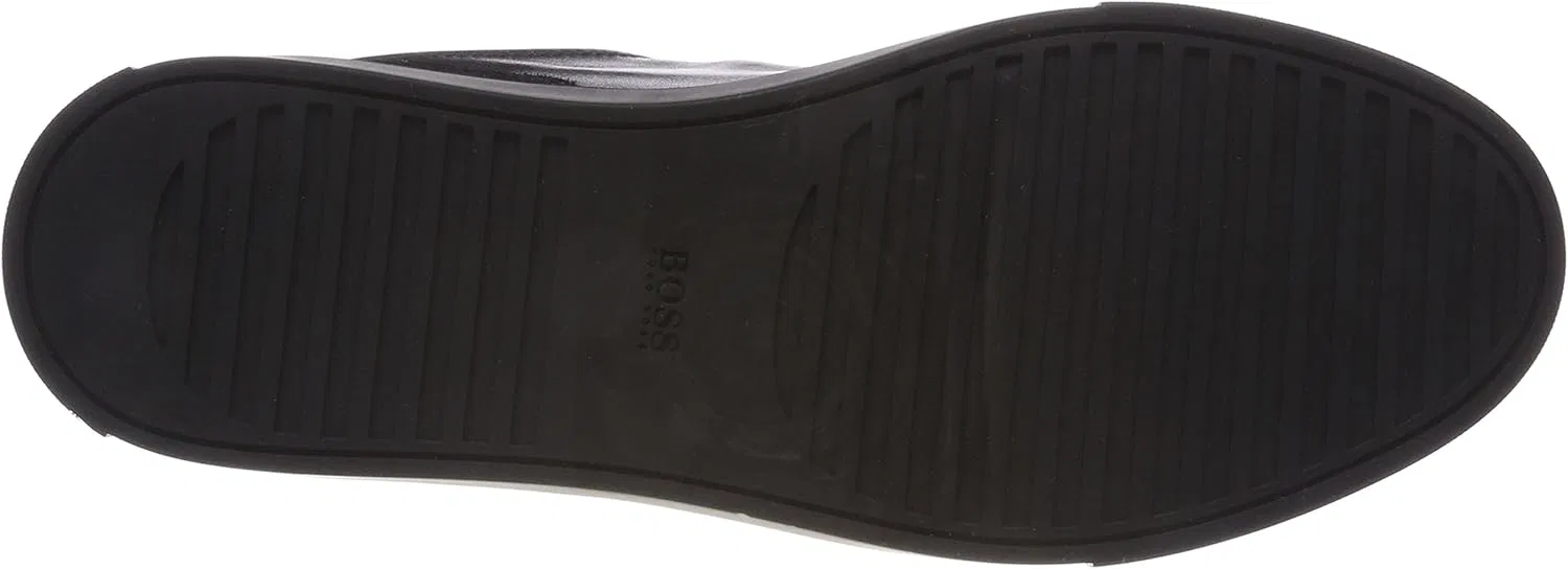 HUGO BOSS Мужские кроссовки Hologram_Tenn_mb, Black 001 — фото 4