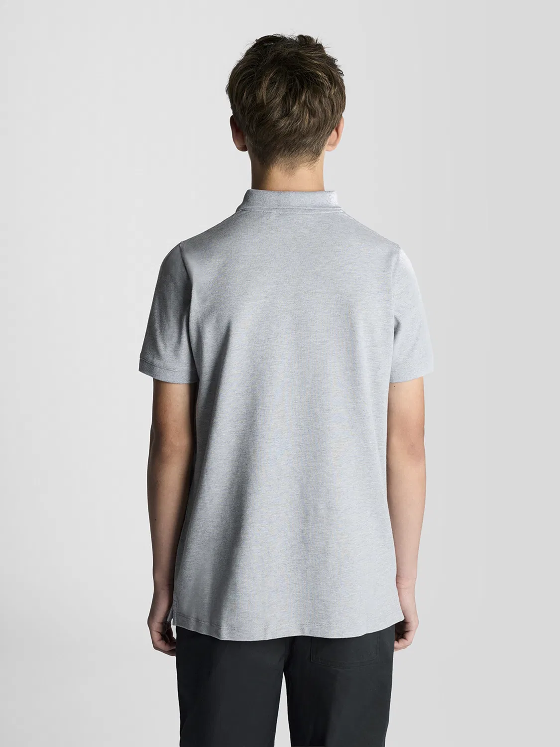Футболка Lyle & Scott, Mottled Grey — фото 4