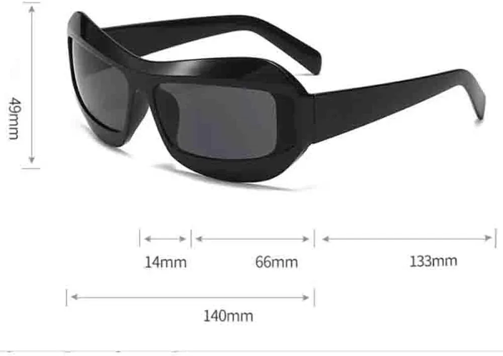 

Большие квадратные солнцезащитные очки для женщин, модные солнцезащитные очки для активного отдыха, очки с защитой от ультрафиолета UV400, SUN880 Generic, C7