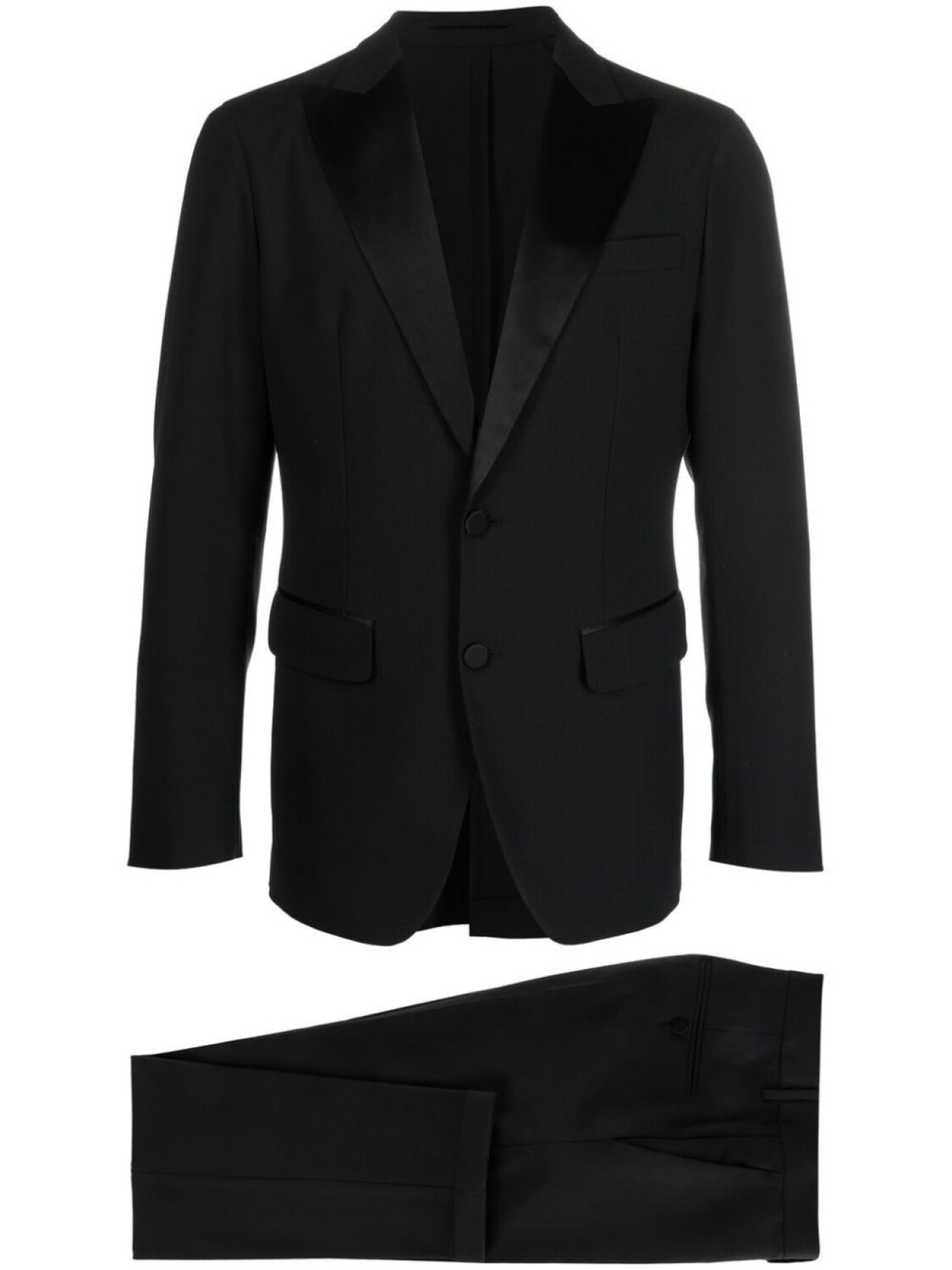 

Dsquared2 tailored single-breasted suit, черный
