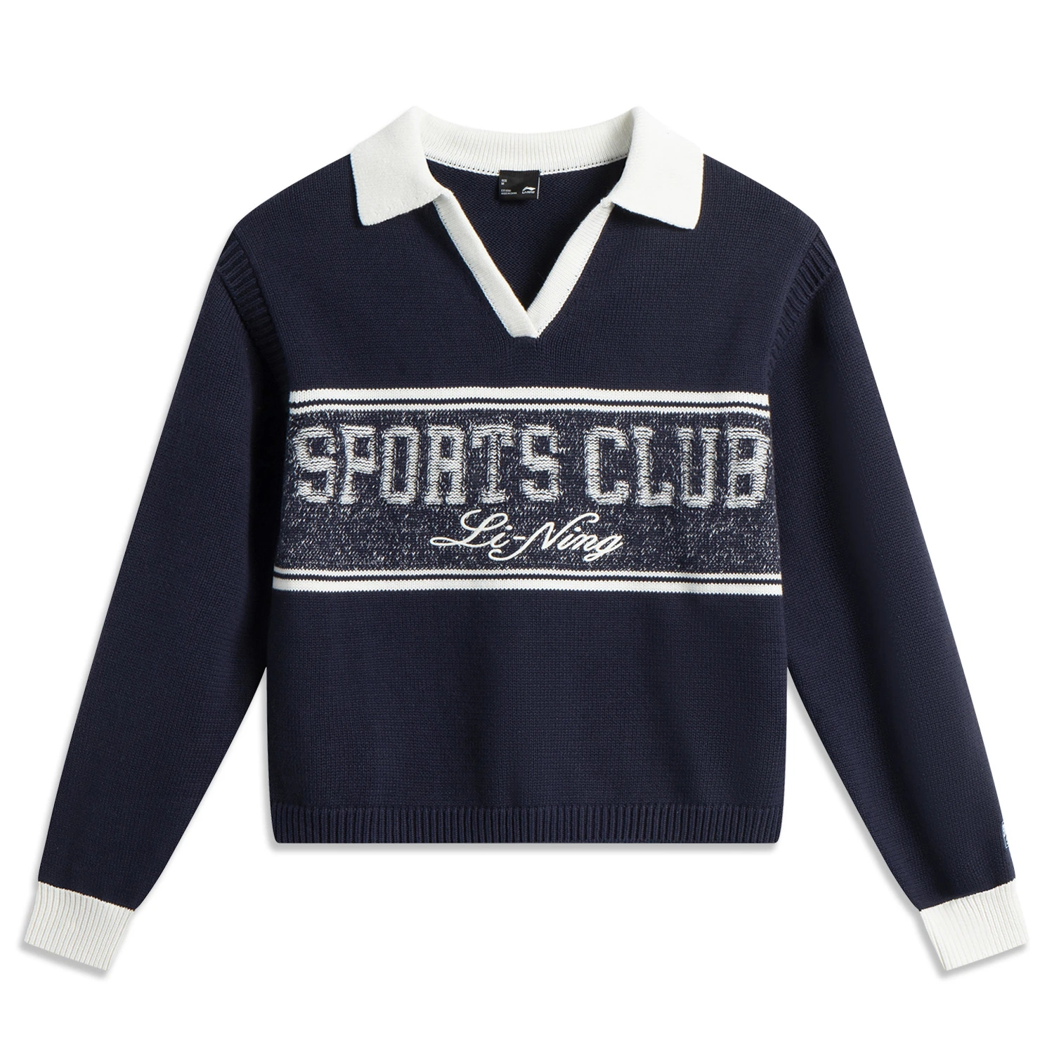 

LINING Sports Trend Series Вязаный свитер Женский Sailor Blue