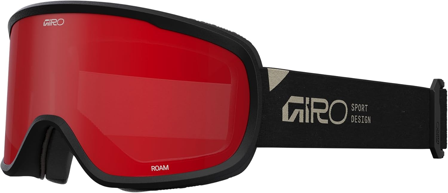 

Горнолыжные очки Giro Roam Asian Fit - очки для сноуборда для мужчин, женщин и подростков - 2 линзы в комплекте - защита от запотевания - OTG, Black & Stone Tan Stacked - Amber Scarlet, Черный, Горнолыжные очки Giro Roam Asian Fit - очки для сноуборда для