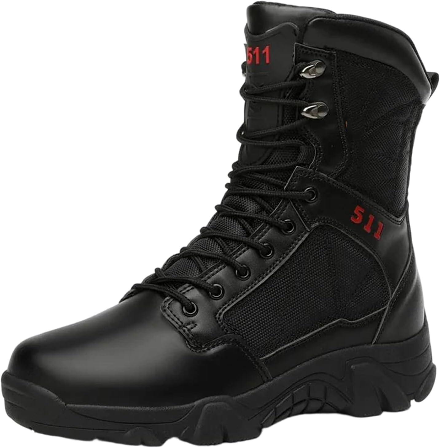 

Мужские легкие походные ботинки Alloaone водонепроницаемые с противоскользящей подошвой для активного отдыха, охоты и альпинизма, черный