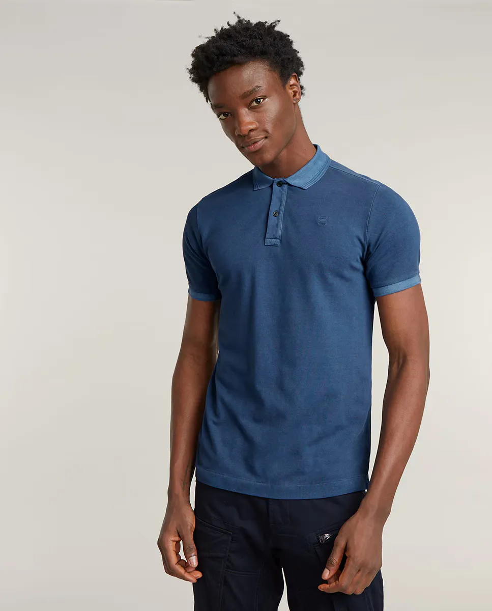 

Мужская рубашка-поло Dunda Slim G-Star Raw, синий