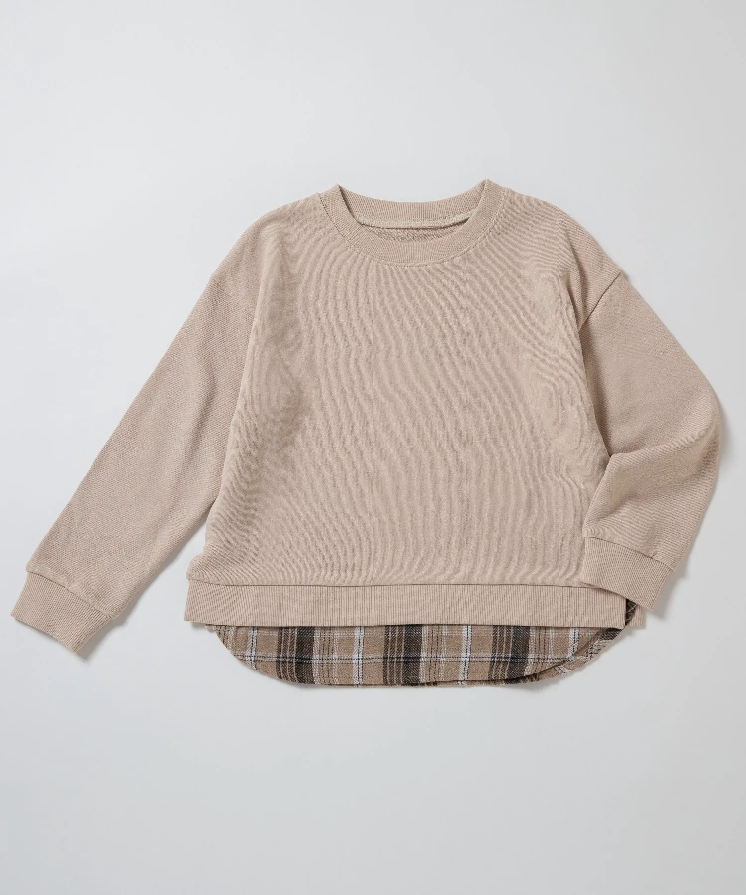 Дизайнерская толстовка с асимметричным низом Ever Closet, Moon Gray — фото 3