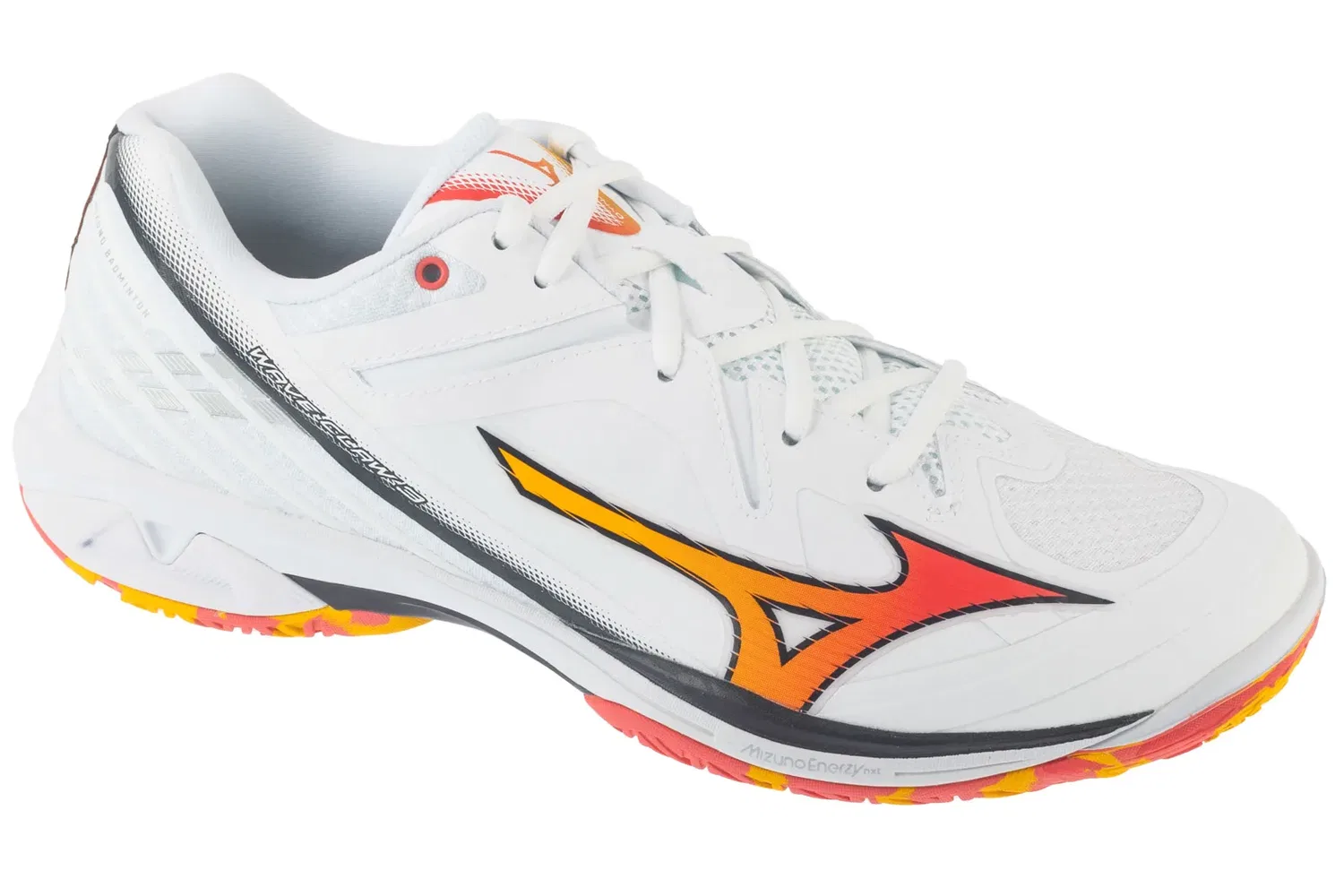 Теннисные туфли, шнуровка, Mizuno, белый