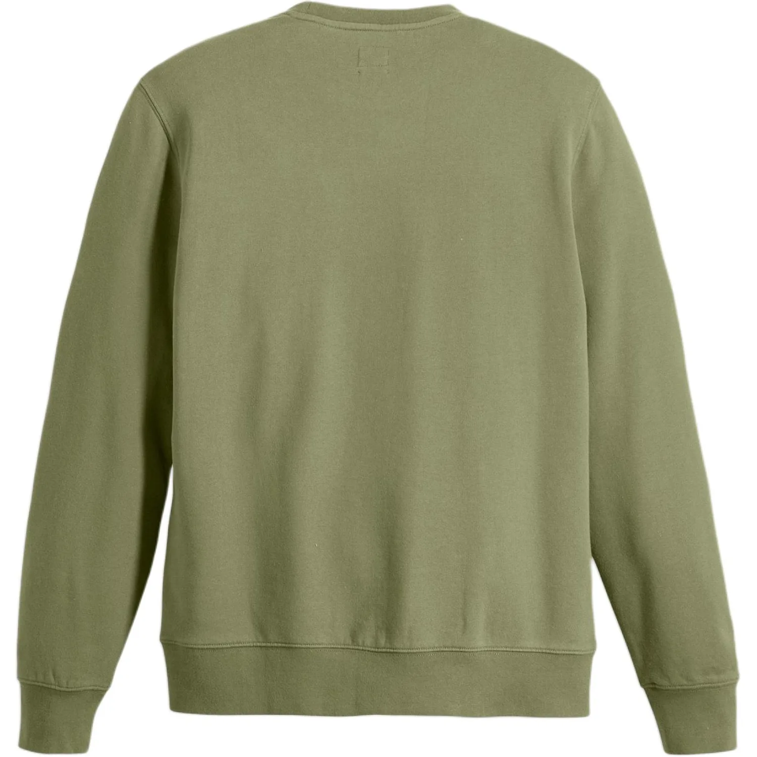 Levis Свитшот мужской зеленый Crew Neck Moderate — фото 3