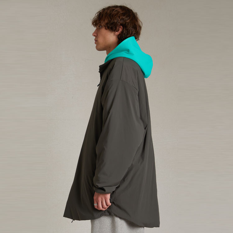 Стеганая куртка мужская чернильная Fear Of God Essentials, черный — фото 4