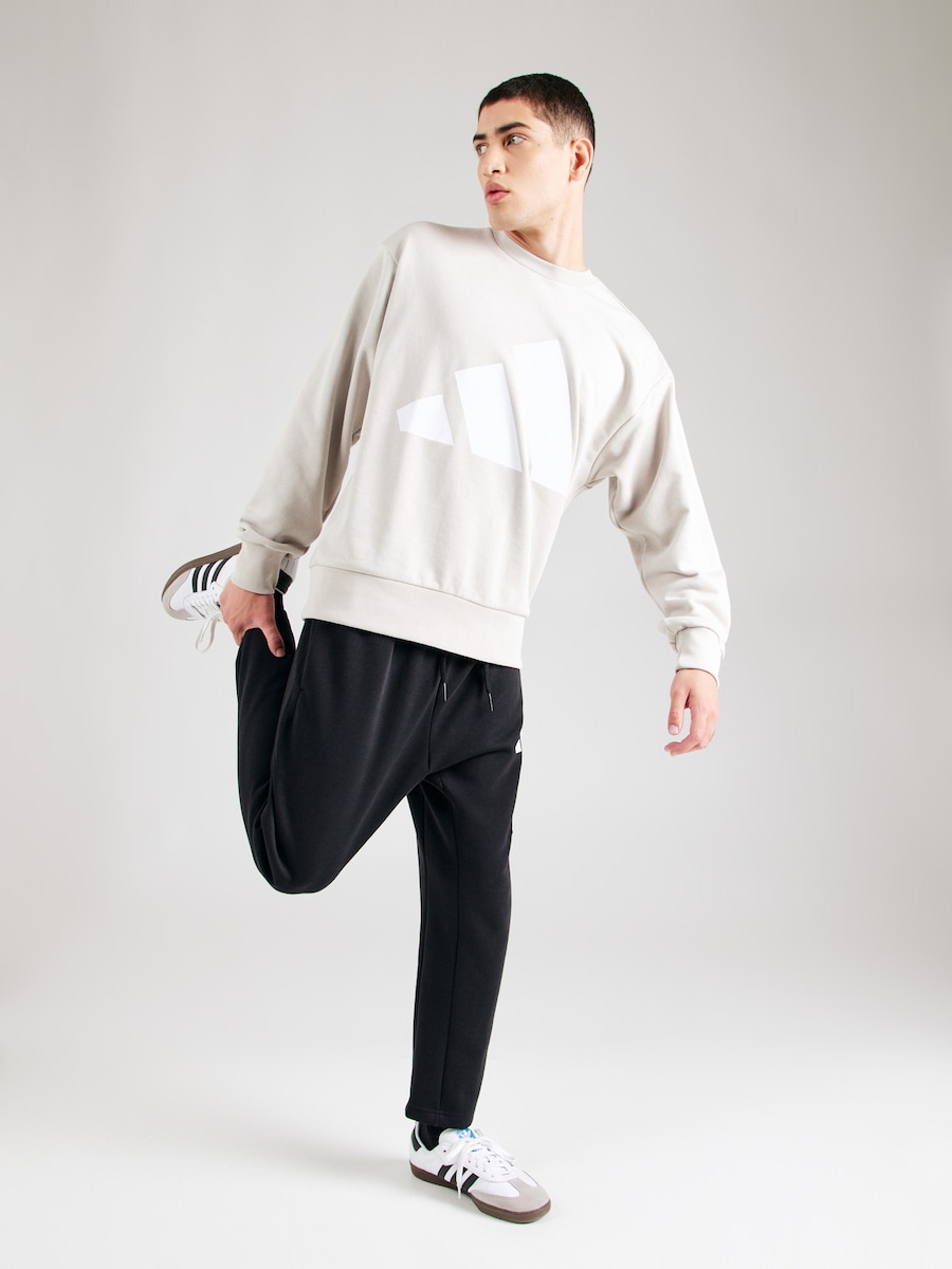 Спортивная толстовка ADIDAS SPORTSWEAR Essentials, серый/светло-серый — фото 4