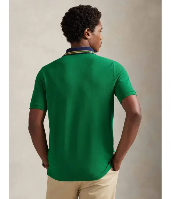 Полюс classic fit Polo Ralph Lauren, зеленый — фото 3